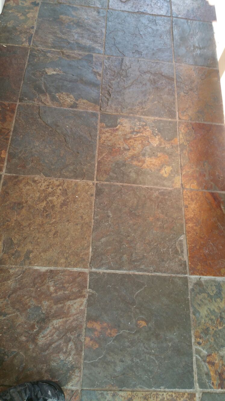 Sealing Rough Chinese Slate Floor Tiles, Rough Floor Tiles